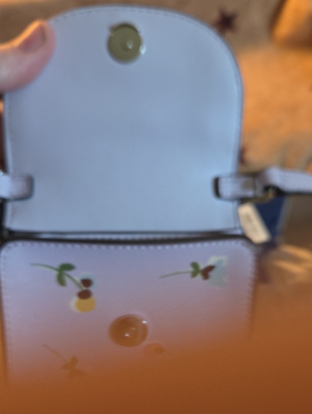 kate spade light pink floral crossbody phone pouch No Call Outs - Picture 3 of 5